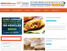 Tablet Screenshot of cocina.decocasa.com.ar